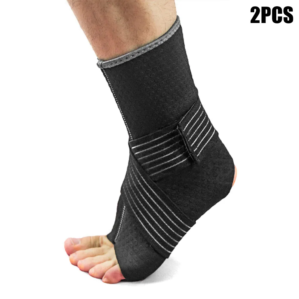 

Ankle Brace Support Stabilizer Neoprene Wrap Foot Protector for Running Soccer Football Basketball YS-BUY