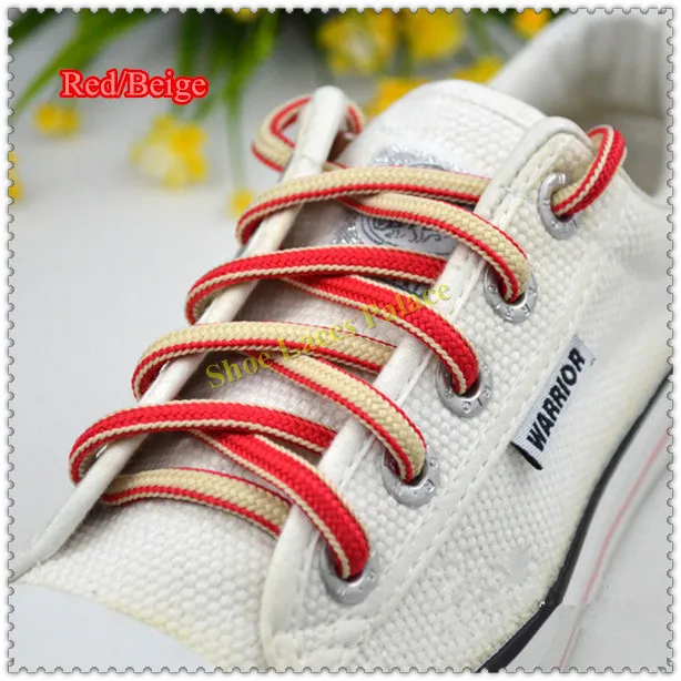 Полукруглые многоцветные шнурки, двухцветные каванские шнурки, эластичные мужские шнурки, длина 110 см, 10 пар, распродажа
