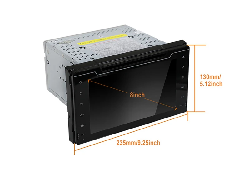 Clearance 8" Full touch screen Car DVD player with GPS BT/TV USB SD AUX,audio Radio stereo,Car multimedia headunit for TOYOTA COROLLA 2017 8