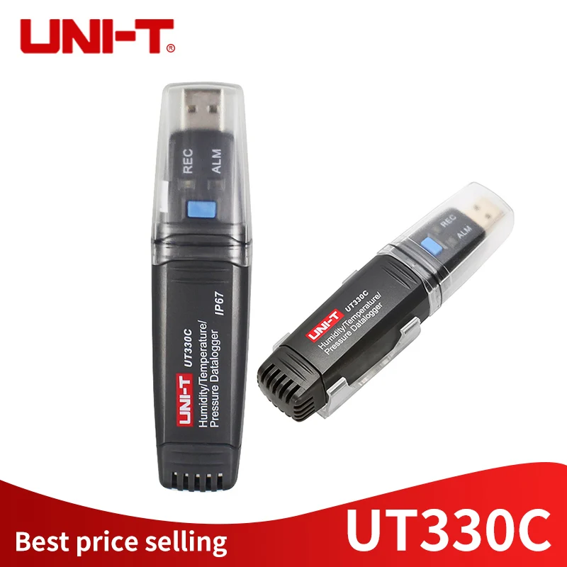 UNI T UT330C USB Datalogger digital temperature 3in1 Data Logger ...