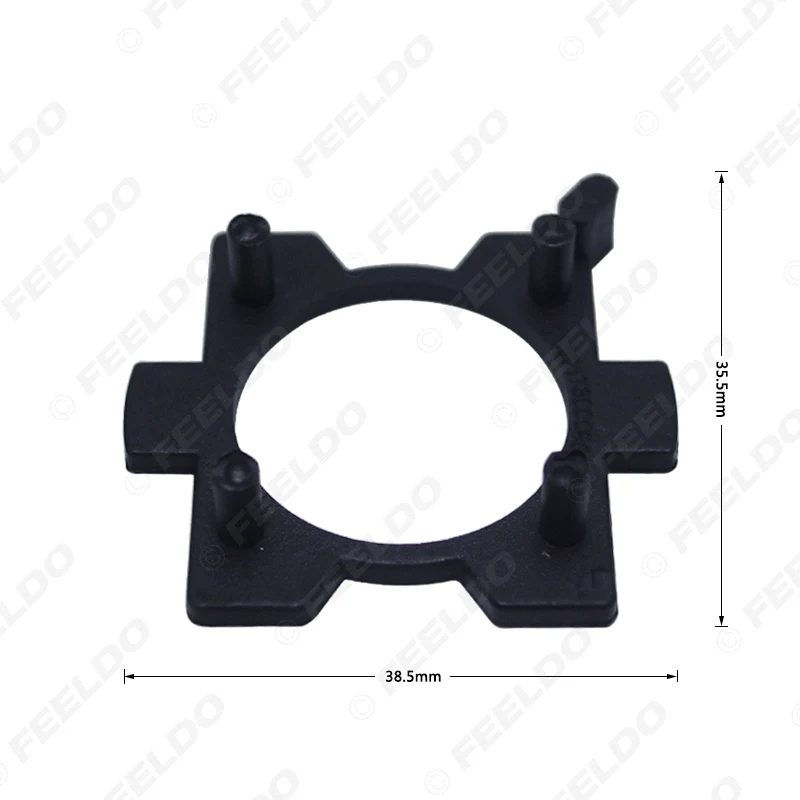 FEELDO 2 шт. H7 LED держатель фары адаптеры база лампы для Mazda CX5/CX7 GEELY SOUEAST V3/V5/V6/DX7