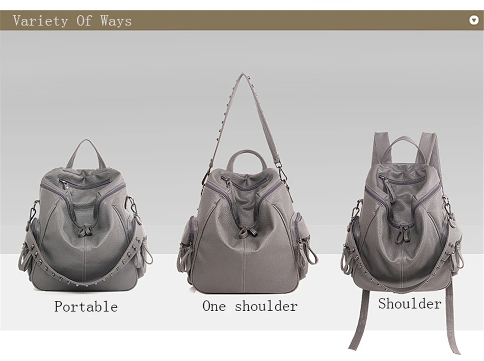 3-в-1 с кошачьими стеклянными линзами модный рюкзак сумка Для женщин подготовительные сумки для книг Mochilas заклепки рюкзак большой Ёмкость, школьные рюкзаки для девочек-подростков
