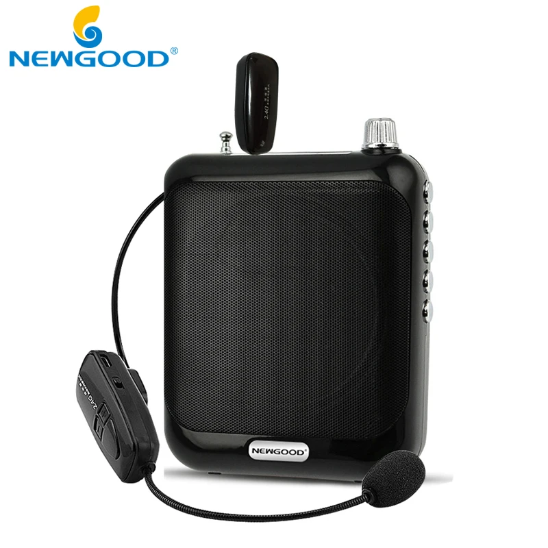 Prix pour 2.4G Amplificateur de Voix Mégaphone Booster Microphone Mini Portable Haut-Parleur USB TF Carte FM radio pour Enseignant Guide Promotion Prix pour 2.4G Amplificateur de Voix Mégaphone Booster Microphone Mini Portable Haut-Parleur USB TF Carte FM radio pour Enseignant Guide Promotion