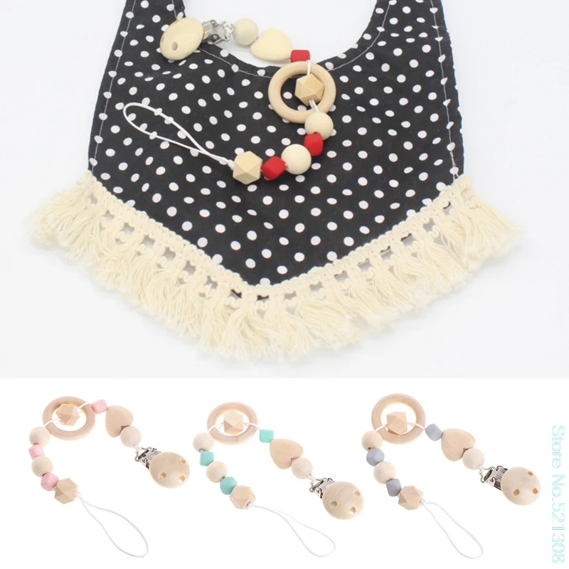 Baby Wood Pacifier Clip Nature Wooden Teething Chewable Infant Toy Dummy Clip Lovley Drop Ship Baby Wood Pacifier Clip Nature Wooden Teething Chewable Infant Toy Dummy Clip Lovley Drop Ship