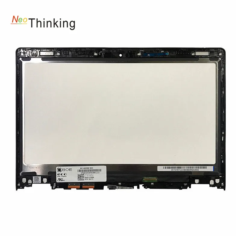 Neothinking 14 "ЖК-сборки для Lenovo Flex 3 14/Йога 500 Сенсорный экран замены планшета с рамкой Бесплатная доставка