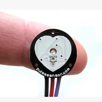 

Heart Rate Monitor Sensor for Arduino Pulse Sensor Kit Plug-in Pulsesensor Sensor Module for Arduino for Developer