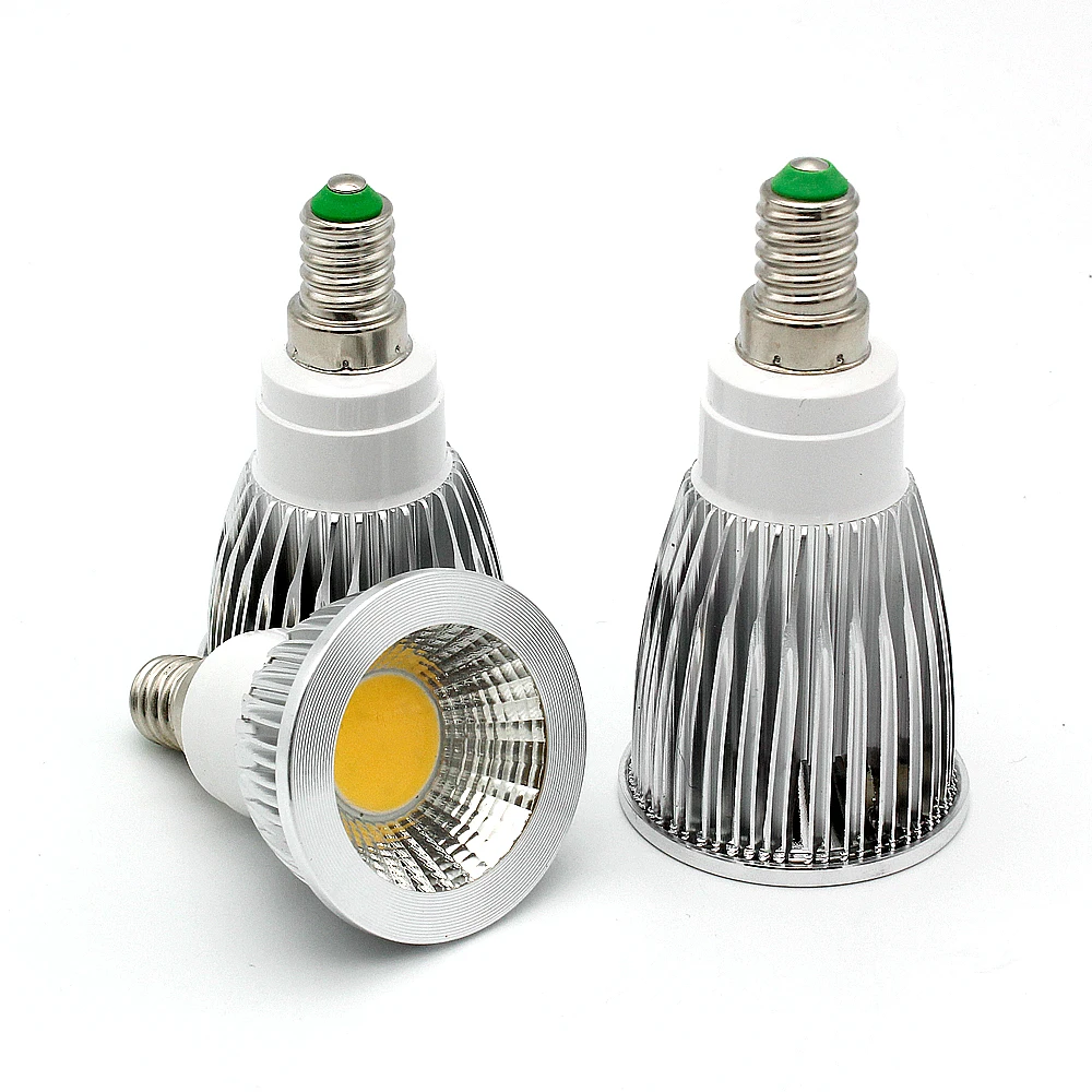 1pcs CE&RoHs Dimmable E14 COB LED Spotlight 9W 12W 15W Spot Light Bulb