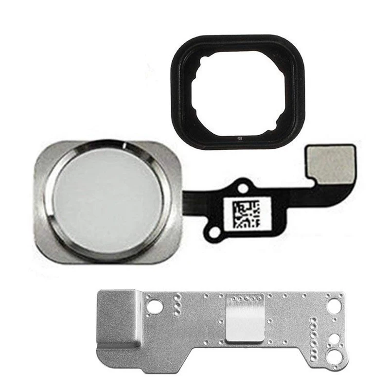 

for IPhone 6 and 6 Plus Home Button Key Flex Cable Assembly with Rubber Ring Replacment Part