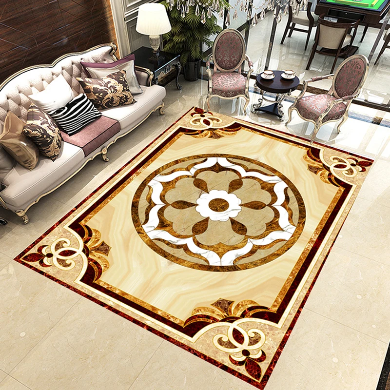 Пользовательские настенная фото обои 3d полы ПВХ Водонепроницаемый