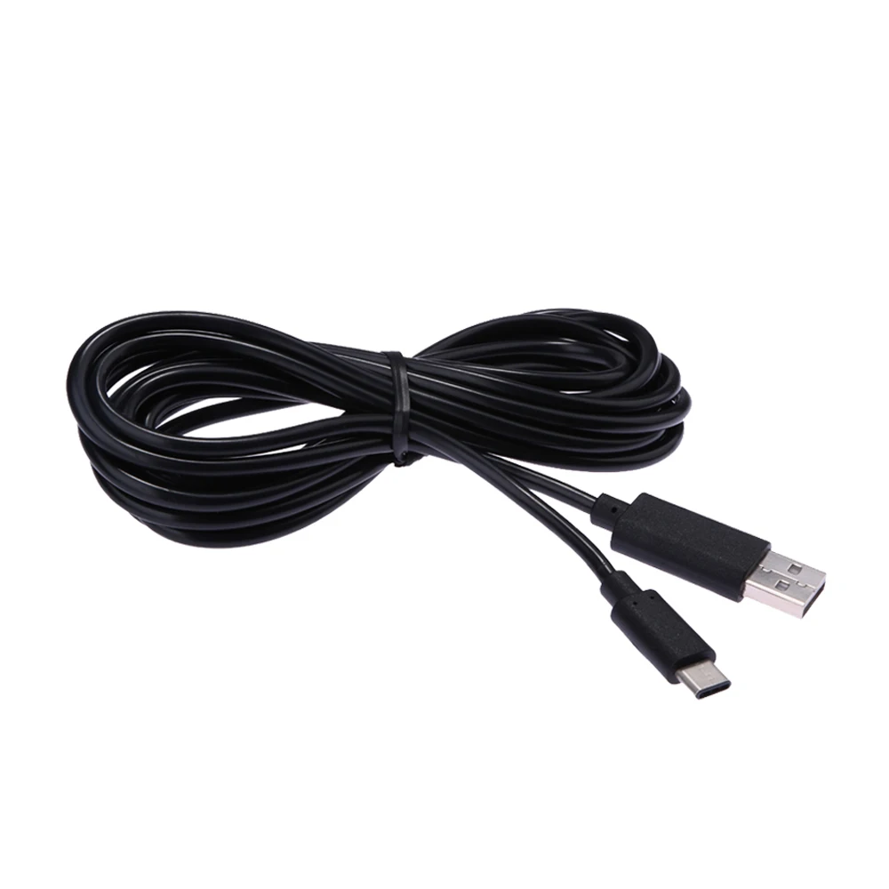 10 шт. высокое качество 3 м источника питания USB зарядное устройство для зарядки Кабели, провода шнур Замена для НС для N-переключатель геймпад