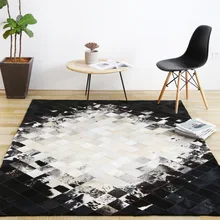 Скандинавские геометрические гостиной радиальные ковры импортная кожаная мозаика ковер гостиная спальня комната можно настроить
