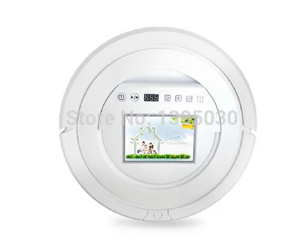 

1pc Robot Vacuum Cleaner Wireless Cleaning Multi-functional Sweeper Ultrasonic Wall 2 Rolling Brushes Colorful Mopping QQ5(EV01)