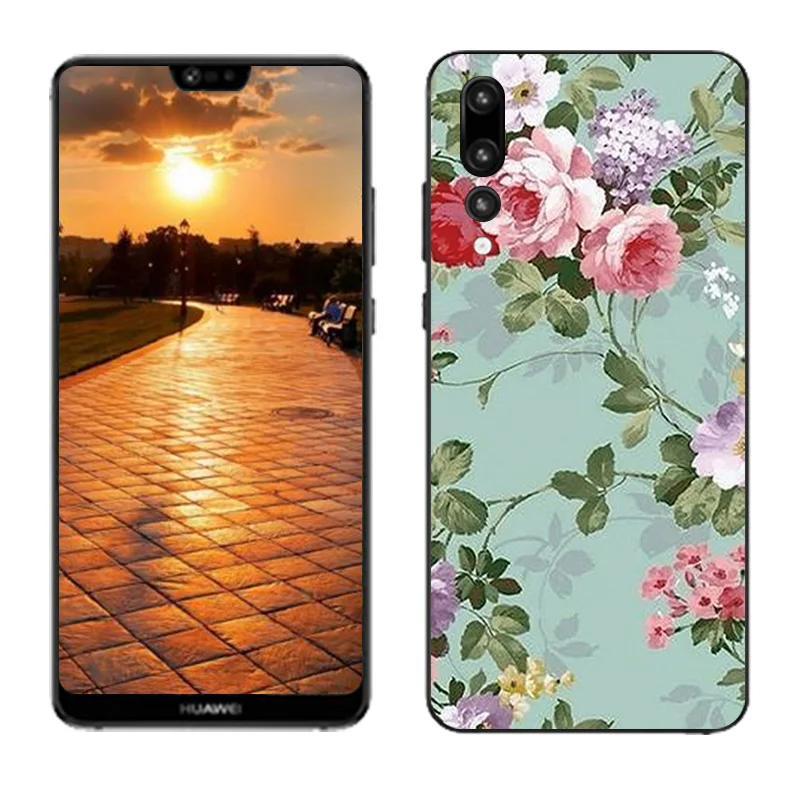 6," для huawei P20 Plus, Настраиваемые Чехлы, мягкий силиконовый чехол для huawei P20 Pro, подходящий для телефона с пейзажем, чехол для huawei P20Pro