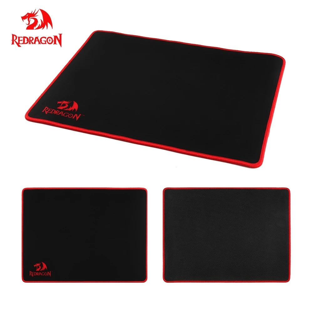 

Redragon Gaming Mouse Pad Gamer Solid Color Locking Edge Keyboard Mouse Mat Gaming Desk Mousepad for GO LOL Dota CS Game