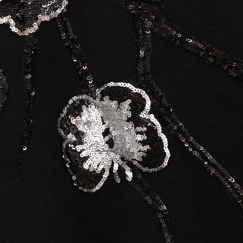 Papillon Pantalon Deux Tricoté Chandail Costumes Set Ensemble Hiver Broderie 2018 Pièces Femmes 2 PqAXn1WT