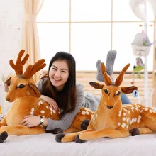 Lovely Simulation Animal Plush Toys Deer Doll Christmas Boys And Girls Gifts Decorations stuffed toys for Children Birthday