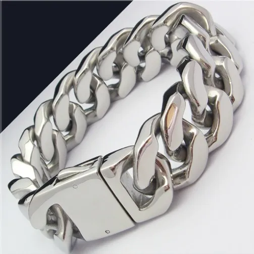 Браслет цепочка мужской из нержавеющей стали 20 мм 8 5 дюйма|bracelet glove|bracelet believebracelet