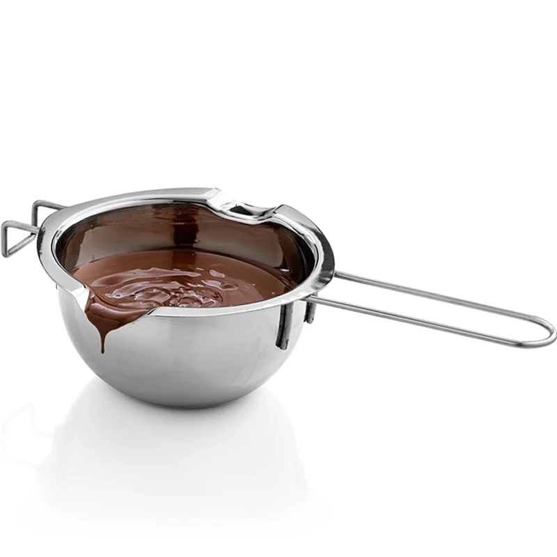 2018 Hot Sale Stainless Steel Chocolate Melting Pot Furnace Heated Milk Bowl with Handle Butter Tool Baking Pastry Tools | Дом и сад