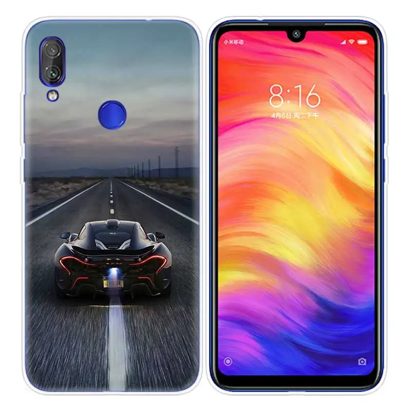 Горячие автомобильные Autocar печати чехол для Xiaomi mi играть 8 A2 6X задняя оболочка для Red mi 6 6A Note 7 6 5 4 4X Lite рro с резиновым покрытием - Цвет: 06