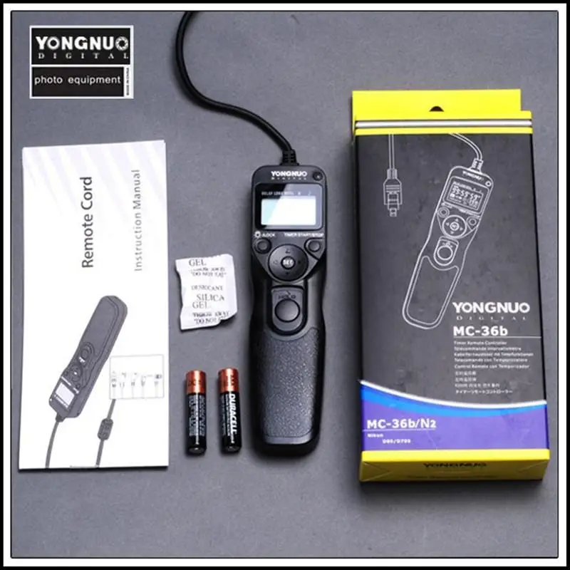 Yongnuo MC 36B C3 Camera Timer Control Shutter Remote for Canon 1D 1DS EOS 5D Mark II 5D 50D 40D