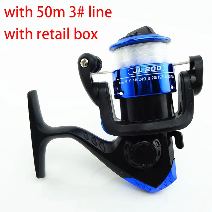 2017 new mini fishing reel 3BB small 200 plastic Spinning Fishing Carp
