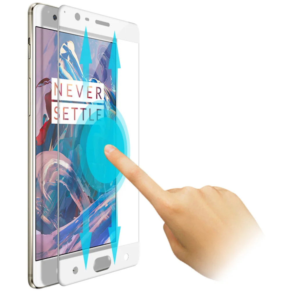 Для Oneplus 5 5T 3D 9H Полное покрытие экрана защитное закаленное стекло чехол для 3 3T