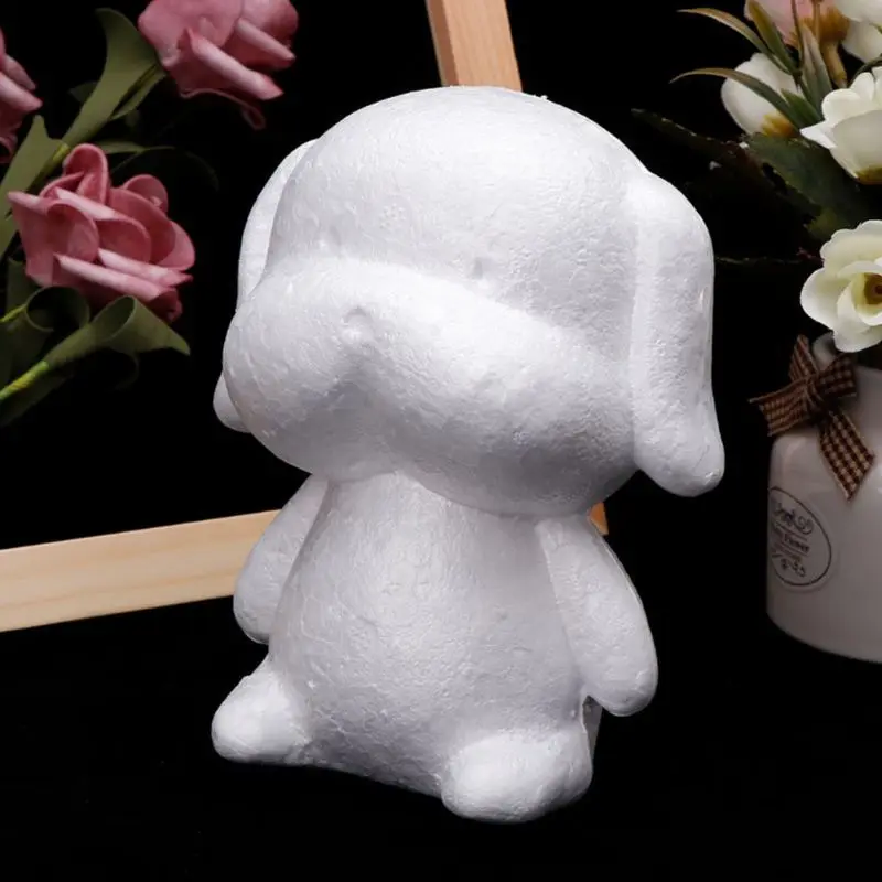 

Hot Polystyrene Foam Handmade Material Pug Model Styrofoam Models For DIY Christmas Gifts Wedding Party Crafts