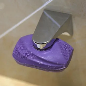 

Silver Soap Holder Magnetic Suction Cup Soap Box Garden Household Merchandises Home Bathroom Acessories