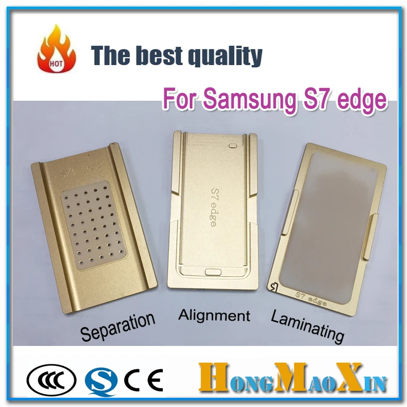 

3pcs/Set G9350 G9280 G9500 G9550 LCD Touch Screen Alignment/OCA laminating/Separator Mould for Samsung S6 S7 S8 Note 4 Edge Plus