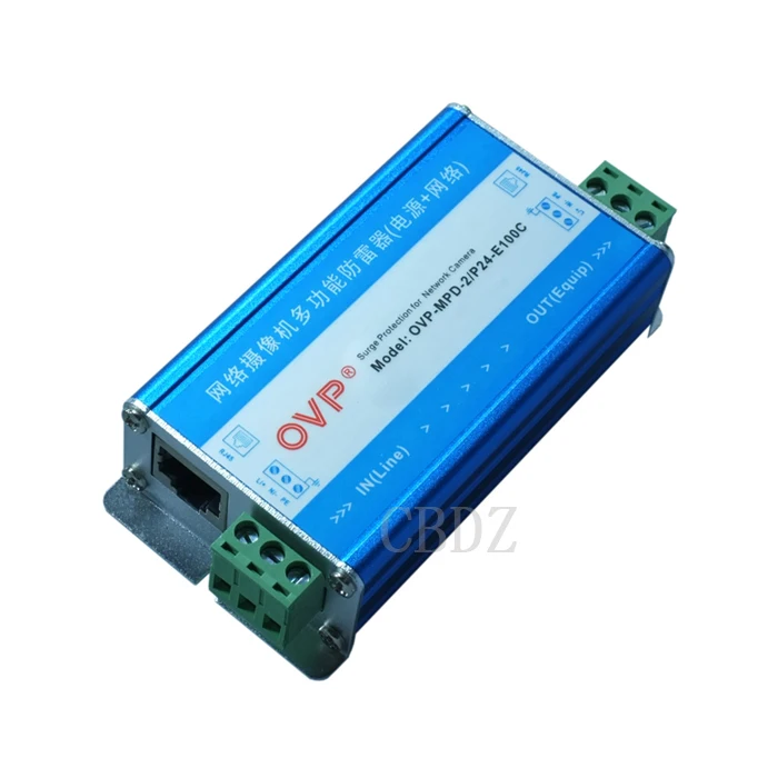 

Network / RJ45 22V power 2in1 Surge Protector,Protection device,Thunder Lightning Arrester,SPD for Ethernet Network FreeShipping