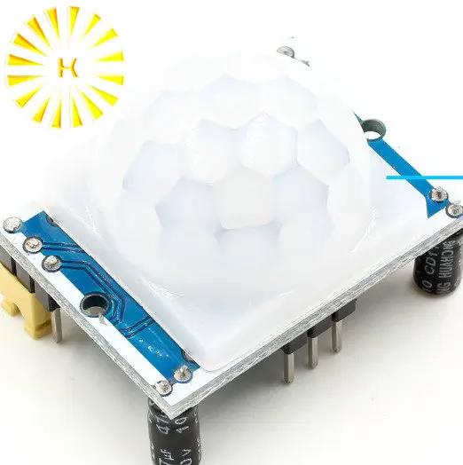 

Blue HC-SR501 Adjust Infrared IR Pyroelectric Infrared PIR module Motion Sensor Detector Module Connector