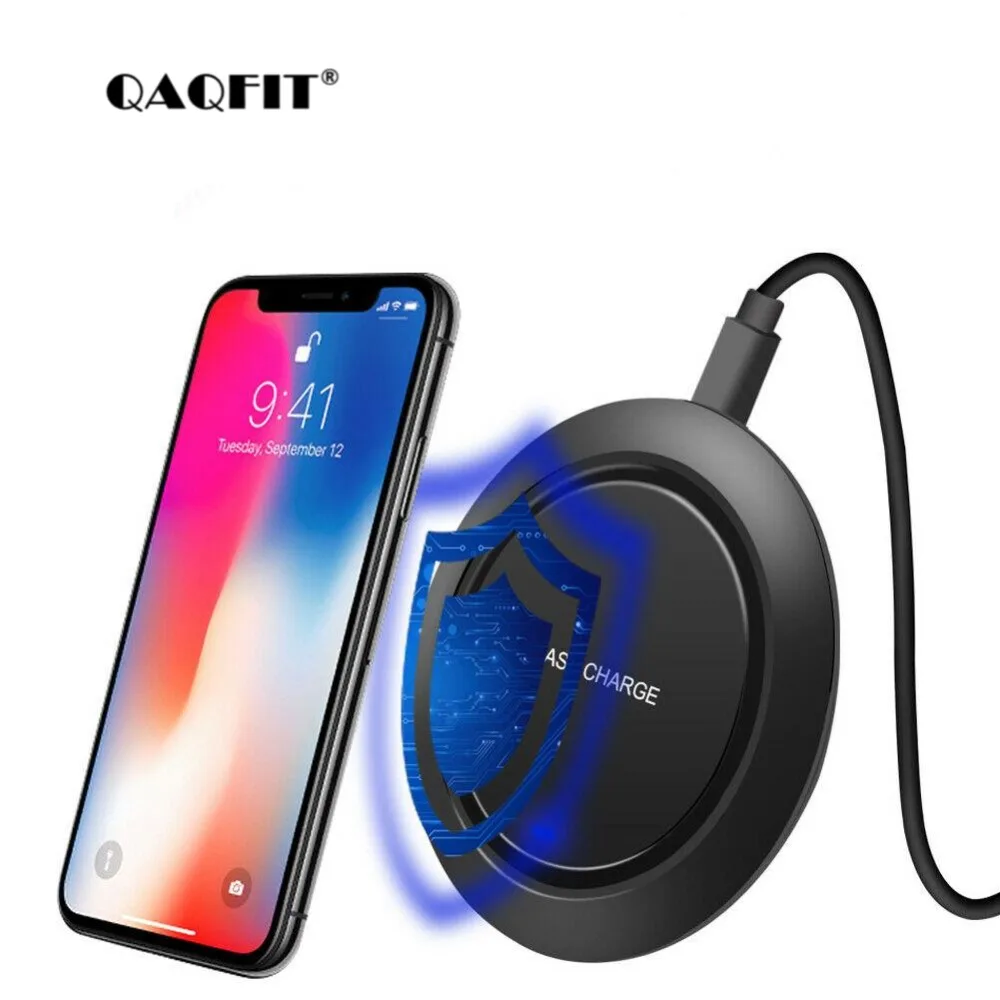 

SCELTECH Qi Fast Wireless Charger For iPhone X XS Max 8 Plus XiaoMi Samsung Note 9 8 S8 S9 Plus USB Phone Wireless Quick Charge