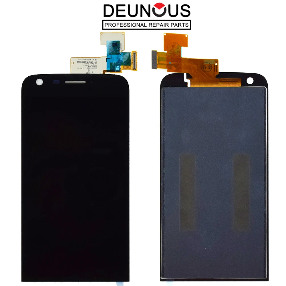 100% Testato Per Lg G5 H850 H840 H860 Display Con Cornice Dello Schermo Di Tocco Digitizer Assembly Per Lg G5 Display Lcd Di Ricambio Nero
