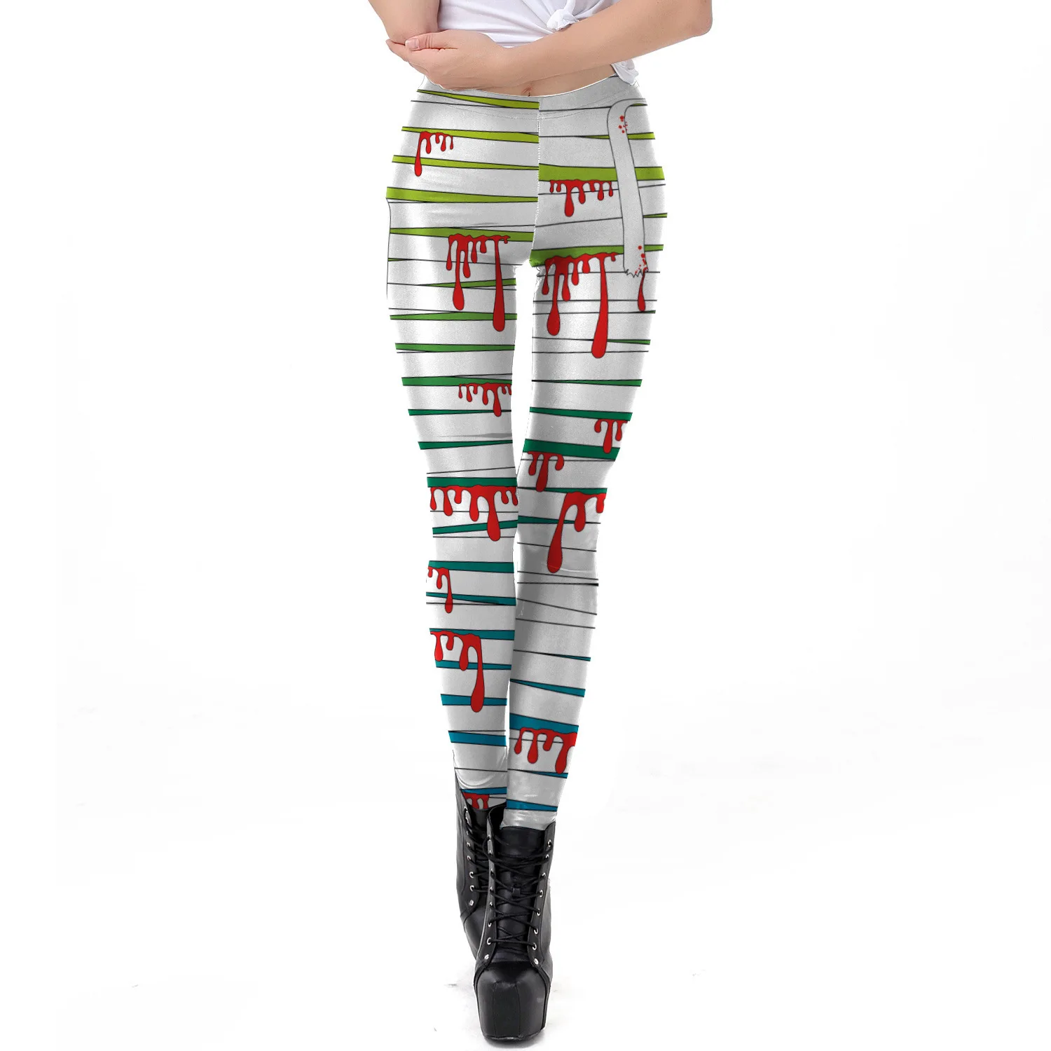 halloween workout leggings