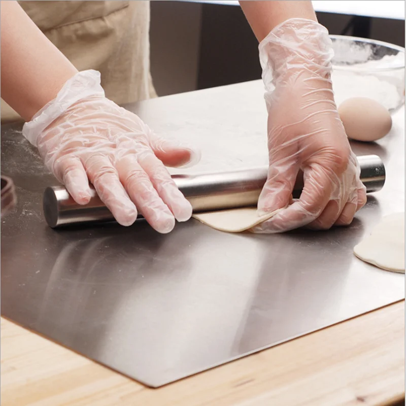 

Stainless Steel Pad Pastry Board Cutting Baking Mat for Dough Pastry Rolling Mat