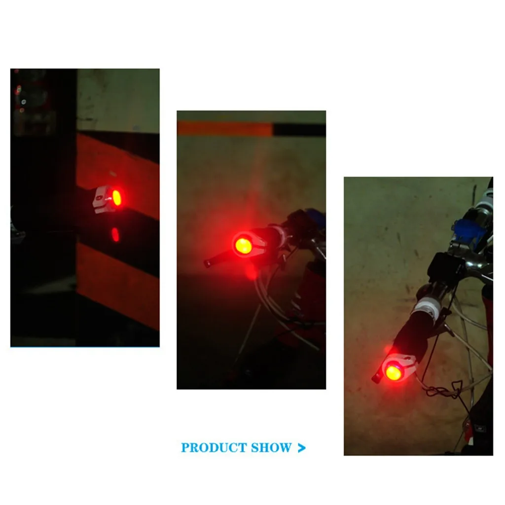 Clearance High quality Bicycle Bike Handle Bar End Plug 2 Mode Red Light LED Warning Safety Lamp luz bicicleta Bike accessories Waterproof 4 Clearance High quality Bicycle Bike Handle Bar End Plug 2 Mode Red Light LED Warning Safety Lamp luz bicicleta Bike accessories Waterproof 4