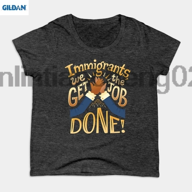 GILDAN Immigrants T Shirt | Мужская одежда