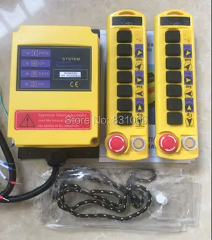 

1pcs 2 Transmitters 8 Channels Hoist Crane Radio Remote Control System 12V