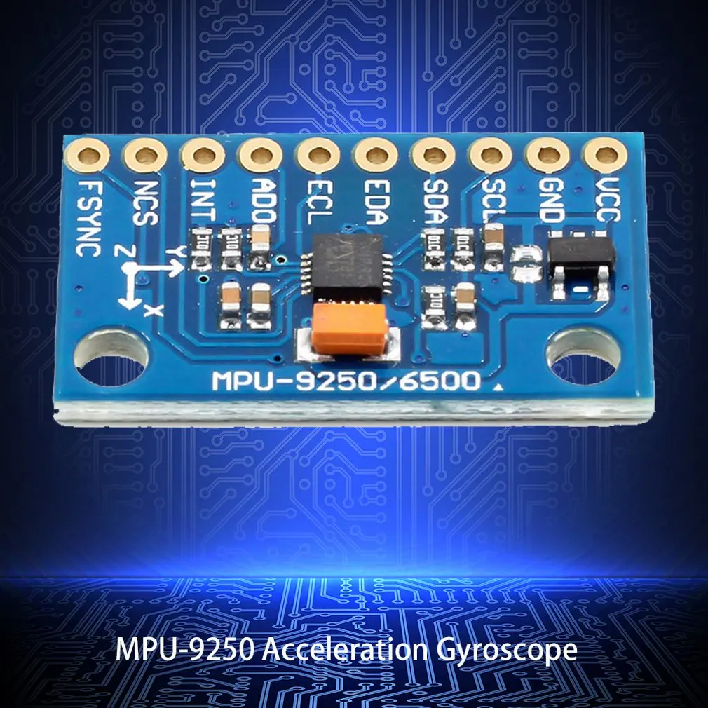 Mpu9250 Nine-axis Attitude Acceleration Gyroscope Compass Magnetic Field Sensing Exquisitely Designed Durable