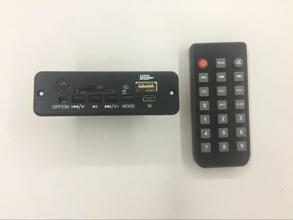 

DC3.7v-5v Switch with charge port Bluetooth 4.0 MP3 WAV APE audio decoder board 3W x 2 power amplifier AUX