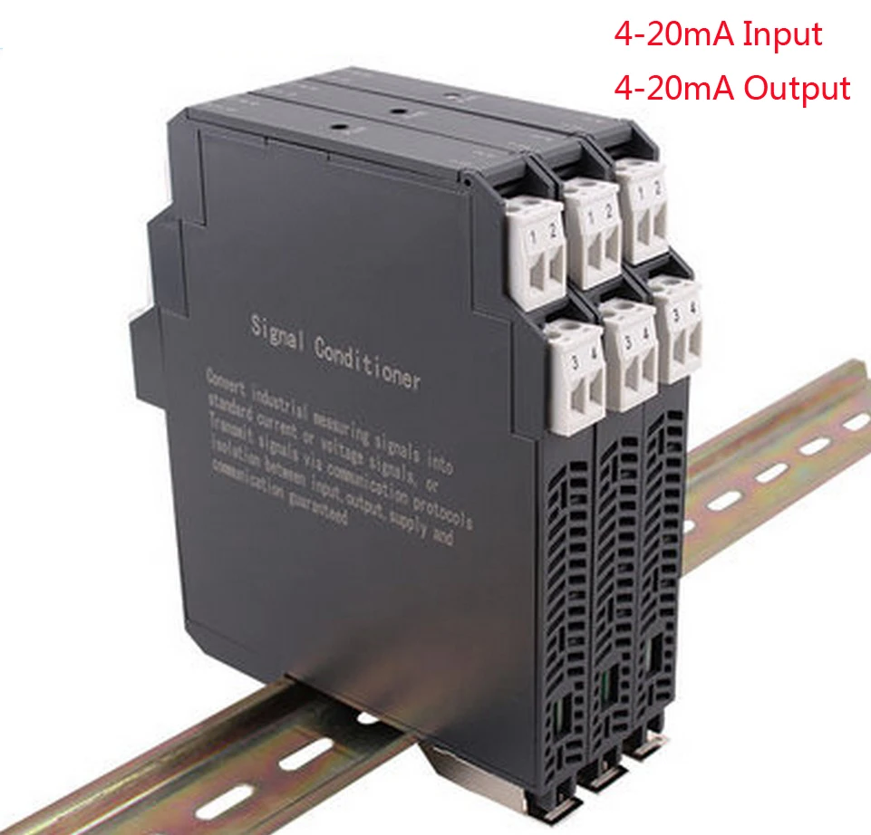 Non power supply ISOLATED signal transmitter 4 20mA intput 4 20mA