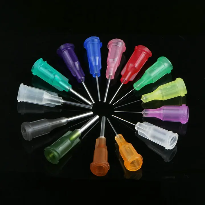 

Good quality 100pcs/lot 14G to 25G Dispensing needles, Needles Tips for Liquid Dispenser Syringe