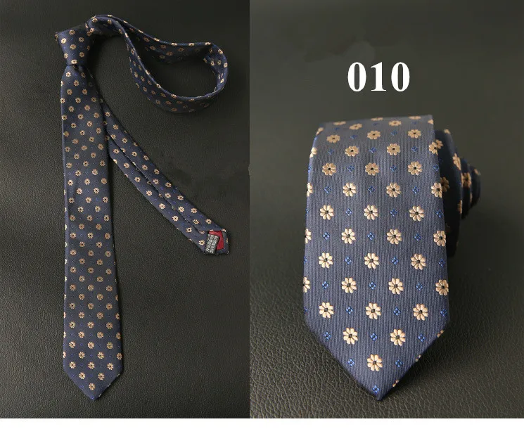 6 см новые обтягивающие мужские повседневные тонкие галстуки классические шелковые Полиэстеровые тканые вечерние галстуки модный мужской галстук для свадьбы деловой мужской галстук