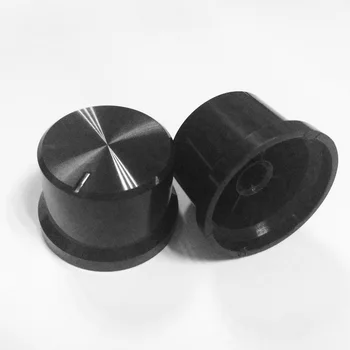

Free shipping 10pcs 29*20 potentiometer knob WH118/WX050 bakelite knob / copper core inner hole 6mm