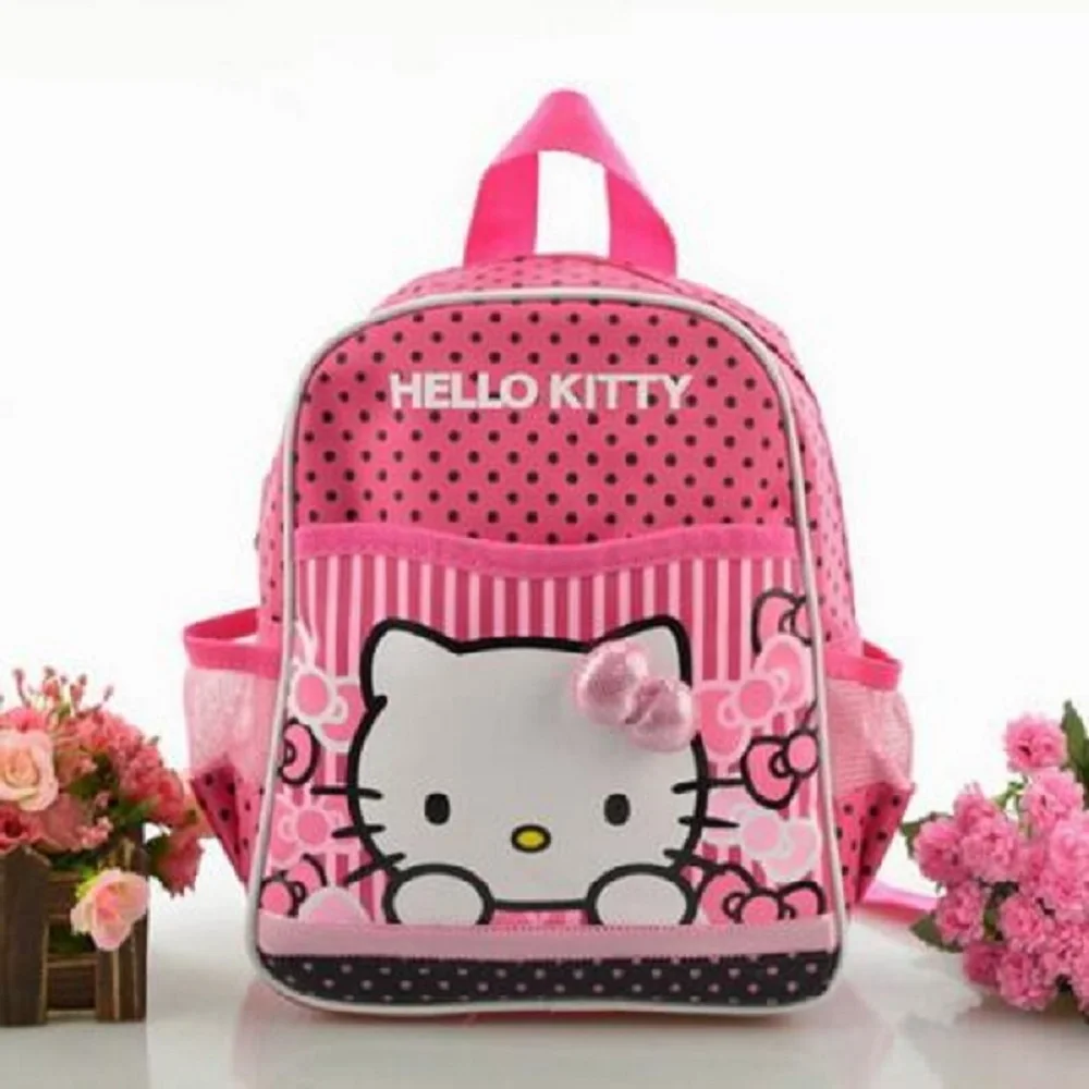 

Children Girls Hello Kitty Mini Backpack Catoon School Bag Students Gift