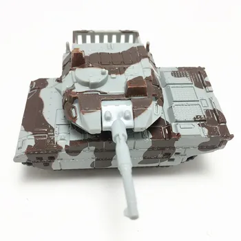 

Children's simulation Mini cartoon military camouflage alloy power tank vehicle toy model