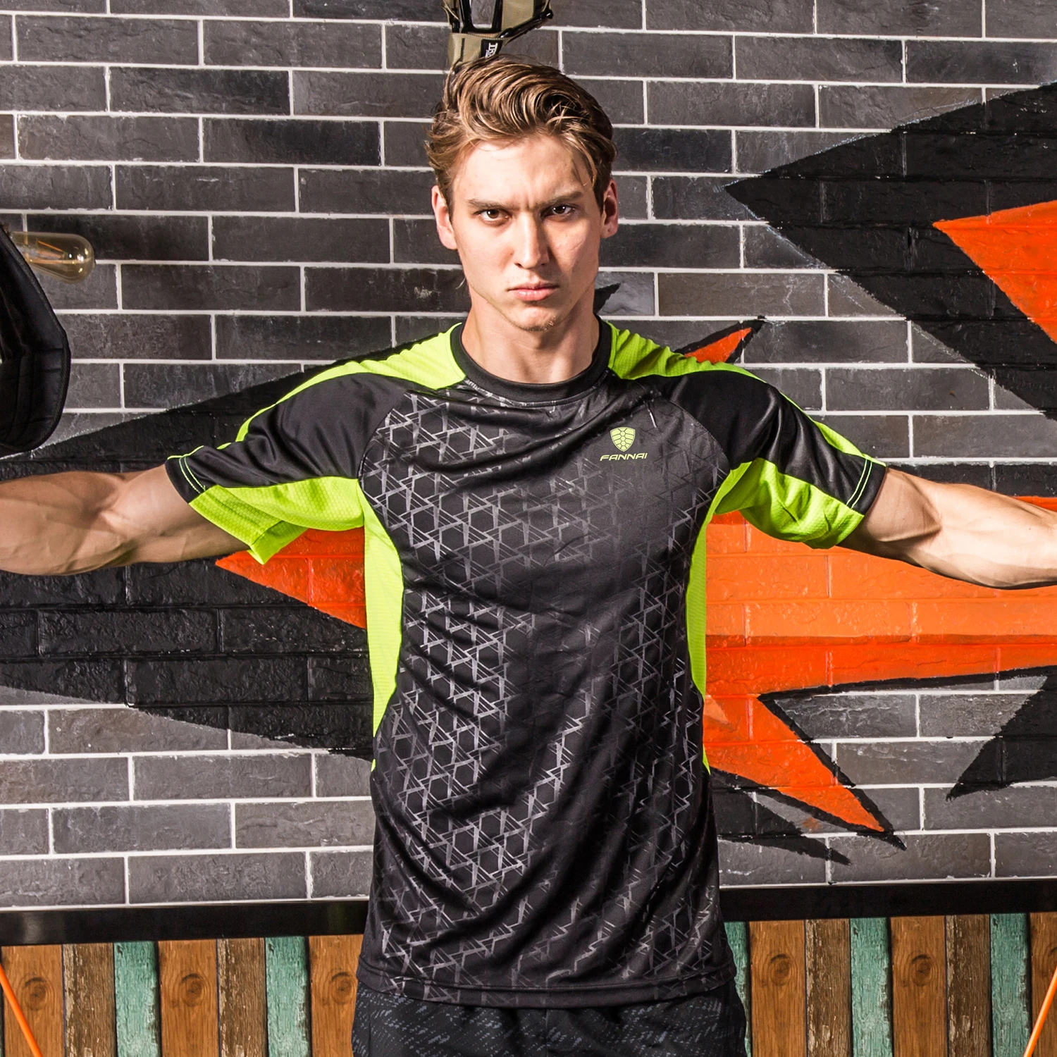 Men's Soccer Jersey Quick Dry Fitness Running T shirts Men Solid Short Sleeve Gym Sport Top Clothing Men's Sportswear workout