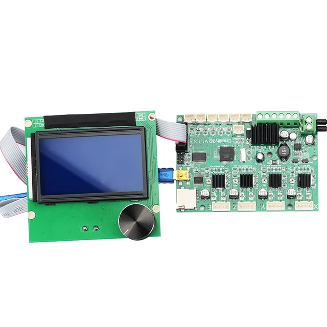 Best Price Creality 3D Ender-3 CR-10 CR-10S 24V Mainboard/motherboard+12864 LCD Display Cables For Ender 3 cr10 cr10s 3D Printers DIY parts Best Price Creality 3D Ender-3 CR-10 CR-10S 24V Mainboard/motherboard+12864 LCD Display Cables For Ender 3 cr10 cr10s 3D Printers DIY parts