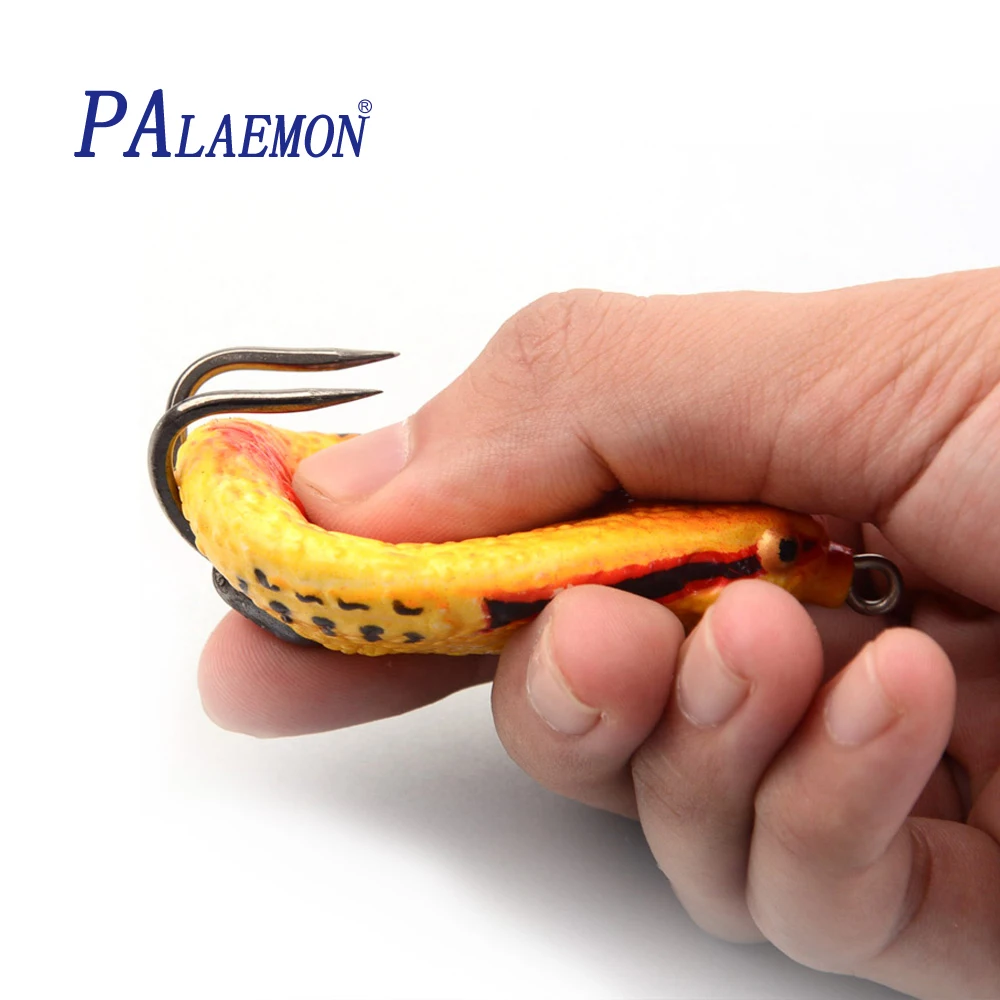 PALAEMON мягкая рыболовная приманка 68 мм/25 г 3D глаза высокое качество Коппер живая