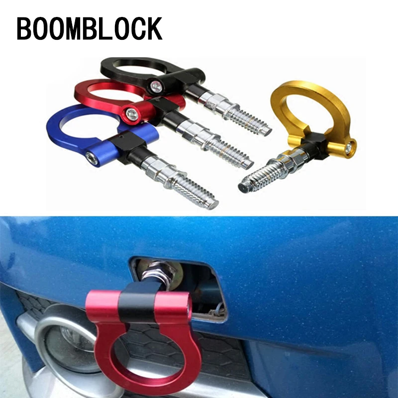 Буксировочный крючок BOOMBLOCK для Peugeot 307 206 308 407 Alfa Romeo стикер автомобильный Jaguar Volvo Seat